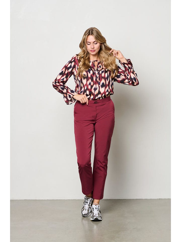 &Co Woman Spodnie "Pola" w kolorze czerwonym rozmiar: XL