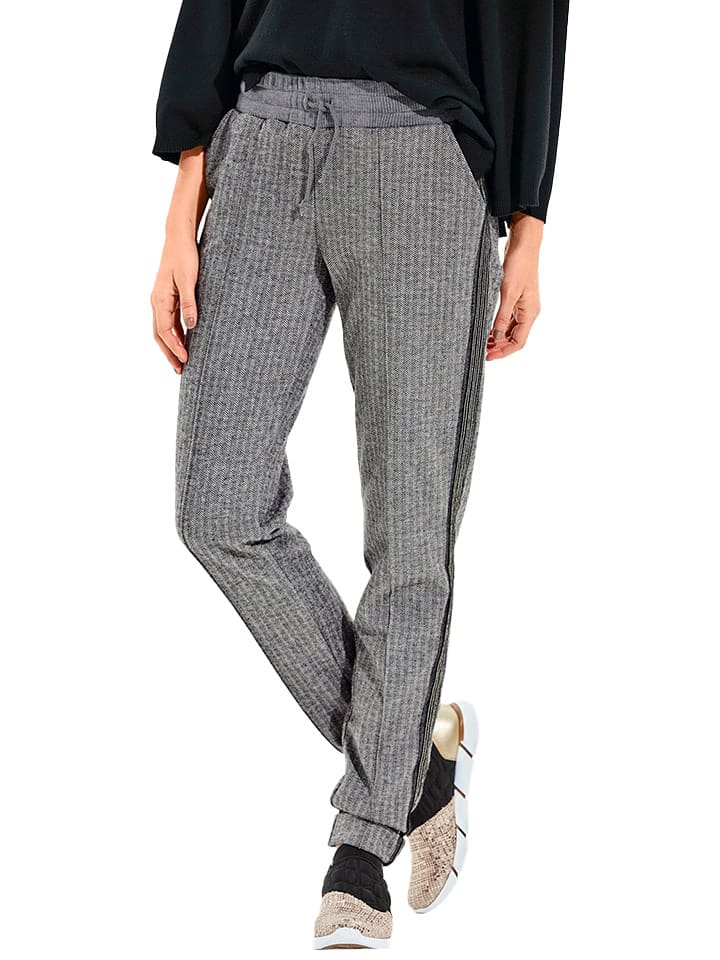 Heine Spodnie w kolorze jasnoszarym rozmiar: 40