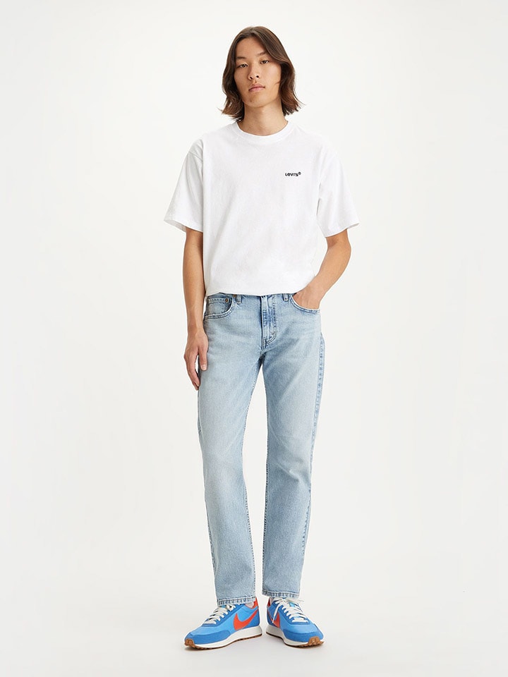 Levi´s Dżinsy "502" - Tapered fit - w kolorze błękitnym rozmiar: W33/L34