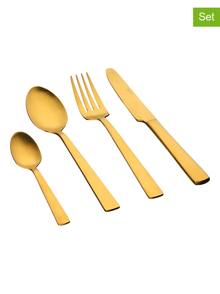 Björn 24-częściowy zestaw sztućców "Telmo" w kolorze złotym rozmiar: onesize