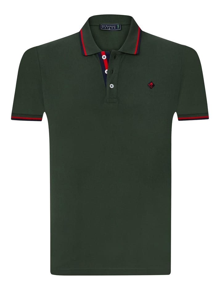 SIR RAYMOND TAILOR Koszulka polo "Amsterdam" w kolorze khaki rozmiar: M