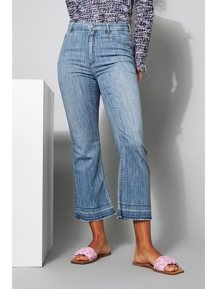 Rosner Dżinsy - Slim fit - w kolorze niebieskim rozmiar: 44/L28