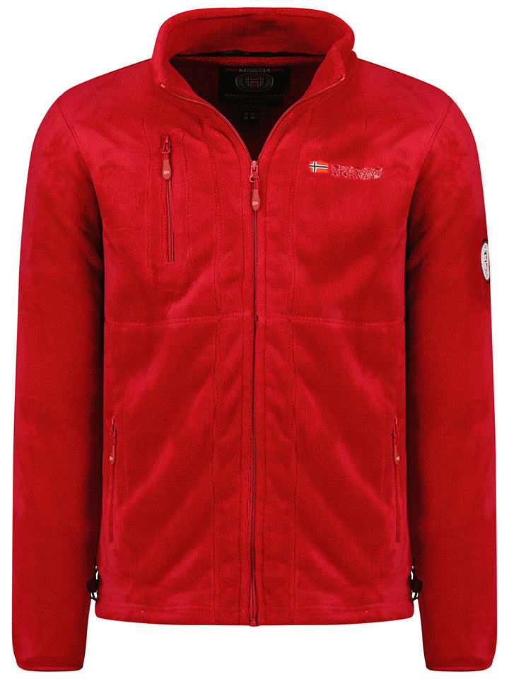 Geographical Norway Kurtka polarowa "Upload" w kolorze czerwonym rozmiar: 3XL