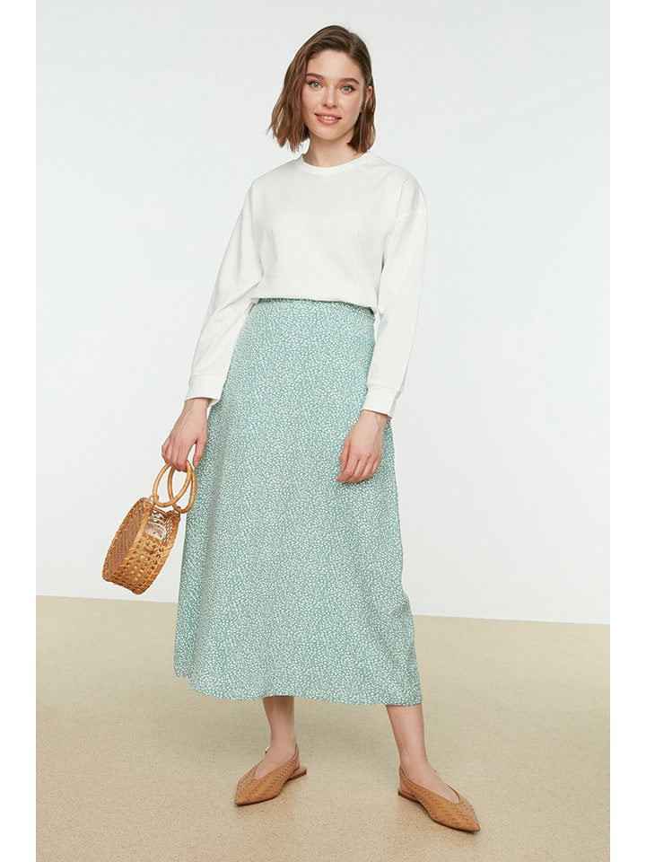 trendyol Spódnica w kolorze turkusowym rozmiar: 40