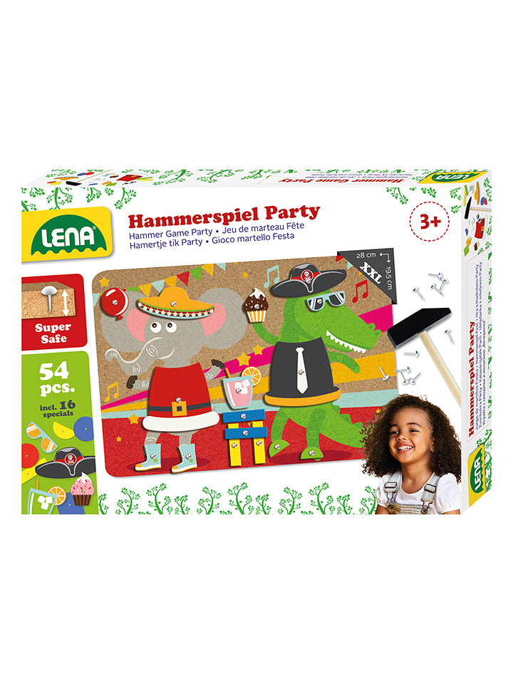 LENA Przybijanka "Party" - 3+ rozmiar: onesize