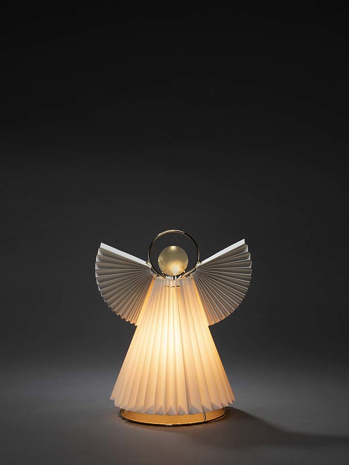 Konstsmide Lampa dekoracyjna "Angel" w kolorze białym - 21 x 26 x 15 cm rozmiar: onesize