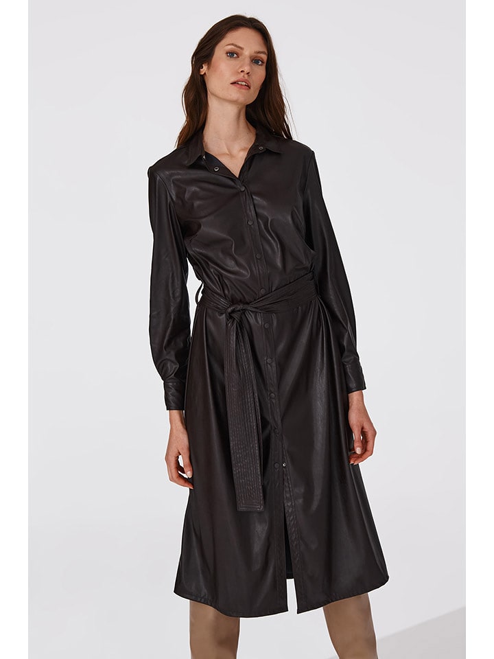 TATUUM Sukienka w kolorze ciemnobrązowym rozmiar: M