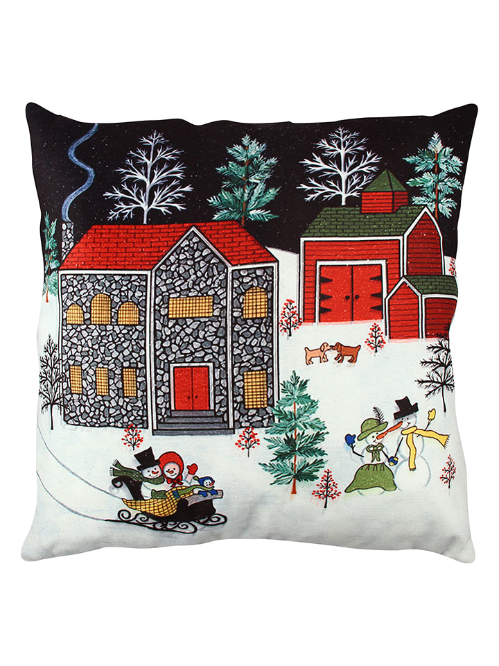 Colorful Cotton Poduszka ze wzorem rozmiar: 43x43 cm