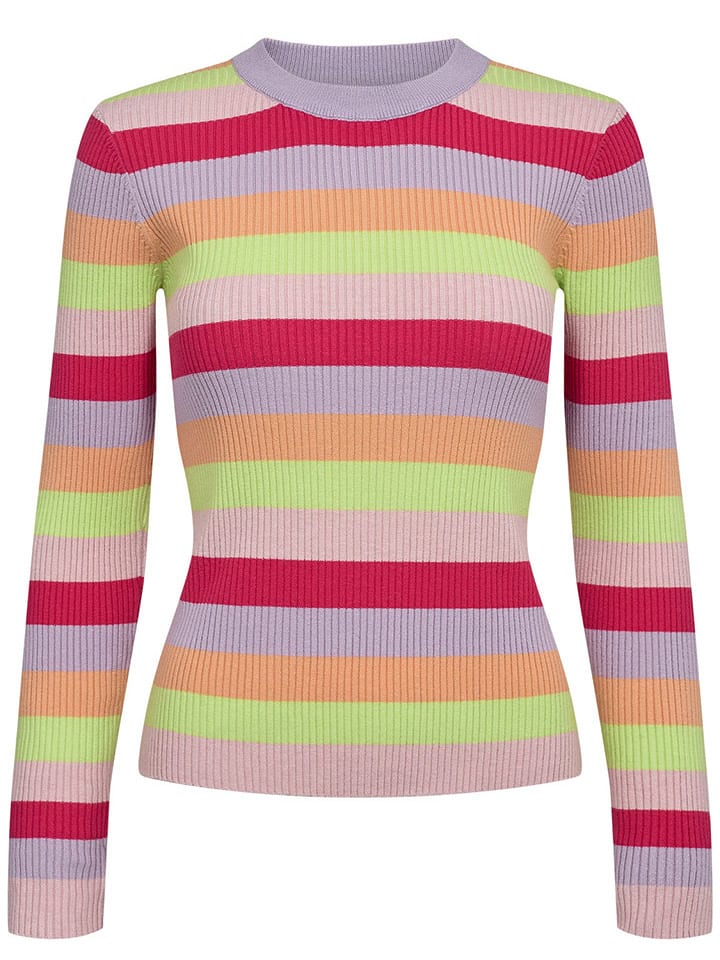 NÜMPH Sweter ze wzorem rozmiar: S