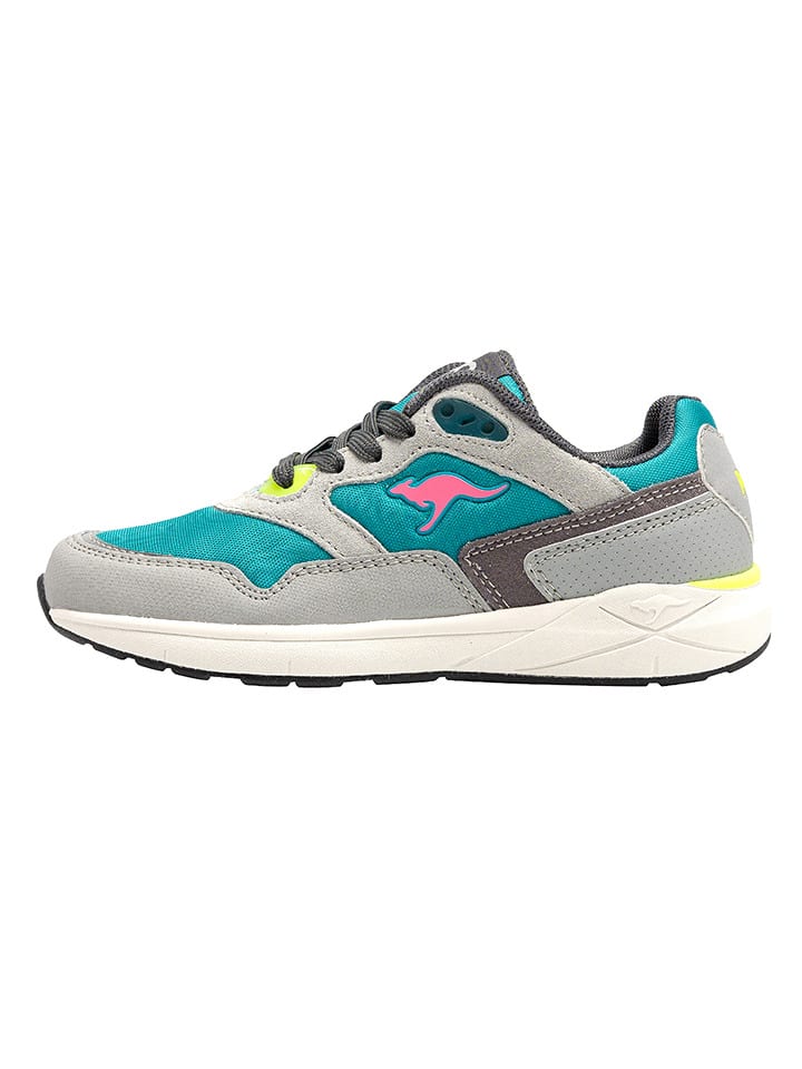 Kangaroos Sneakersy "RK Ultimate" w kolorze szaro-turkusowym rozmiar: 36