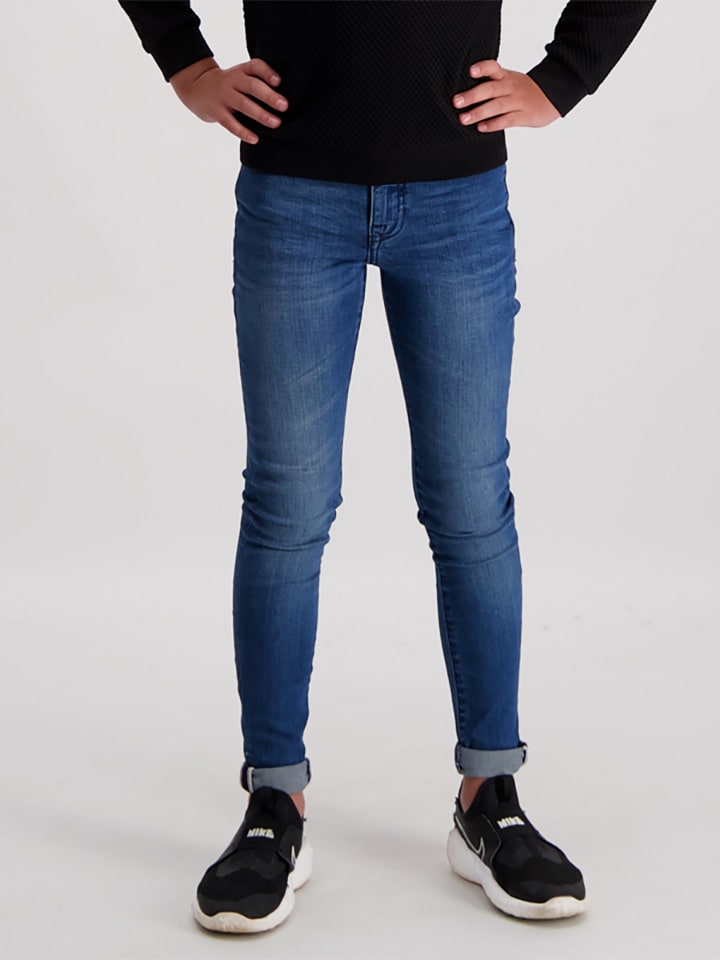 Cars Dżinsy "Prinze" - Slim fit - w kolorze niebieskim rozmiar: 104