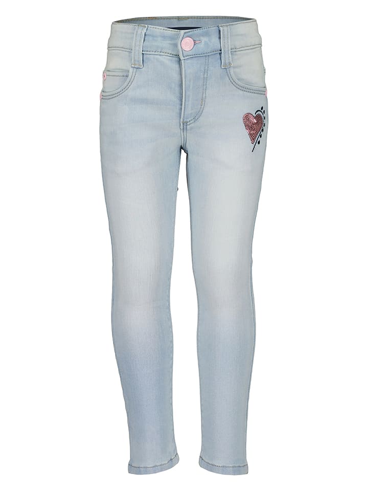 Blue Seven Dżinsy - Slim fit - w kolorze błękitnym rozmiar: 98