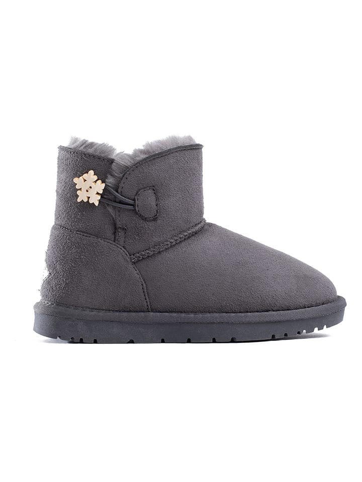 ISLAND BOOT Botki zimowe "Bastien" w kolorze ciemnoszarym rozmiar: 31