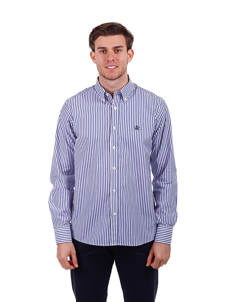 The Time of Bocha Koszula w kolorze granatowo-białym rozmiar: XXL