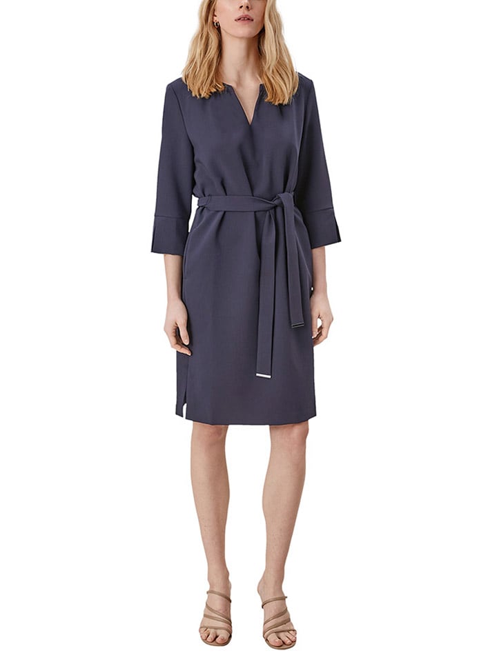 s.Oliver Sukienka w kolorze granatowym rozmiar: 42