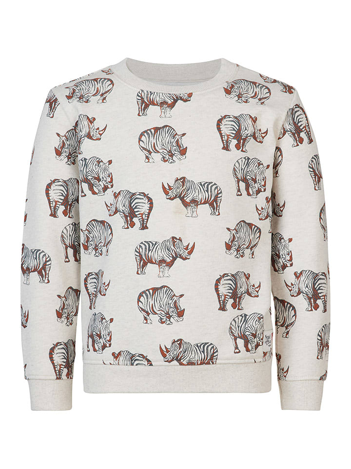 Bluza "Ravenswood" w kolorze szarym ze wzorem