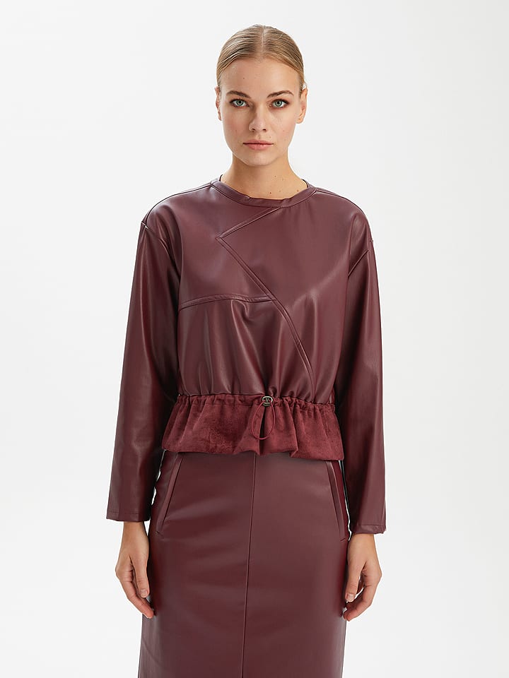 BGN Bluzka w kolorze bordowym rozmiar: 40