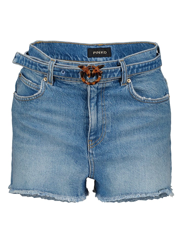 Szorty dżinsowe w kolorze niebieskim