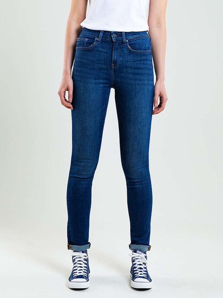 BIG STAR Dżinsy - Slim fit - w kolorze granatowym rozmiar: W29/L34