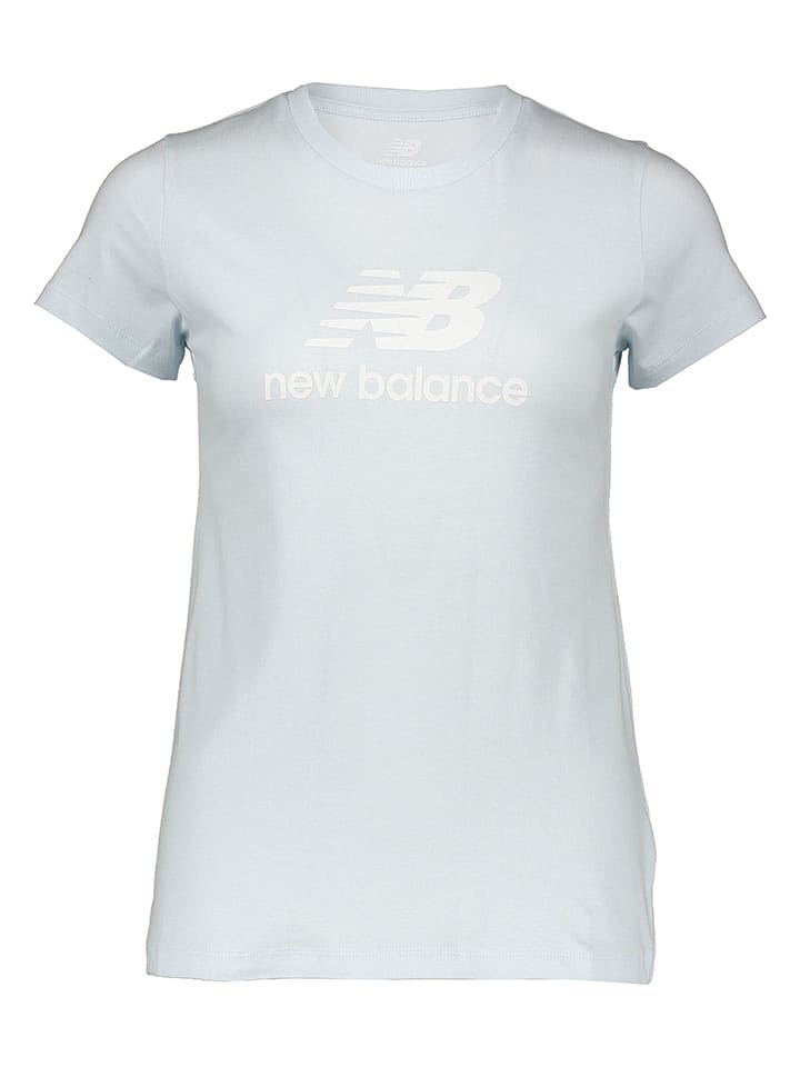 New Balance Koszulka "Essentials" w kolorze błękitnym rozmiar: L