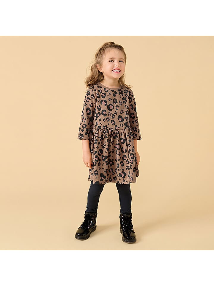 COOL CLUB 2-częściowy zestaw w kolorze brązowo-czarnym rozmiar: 98