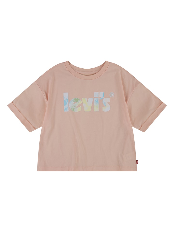 Levi's Kids Koszulka w kolorze beżowym rozmiar: 140