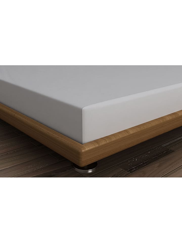 Elizabed Prześcieradło renforcé w kolorze szarym na gumce rozmiar: 140x190 cm