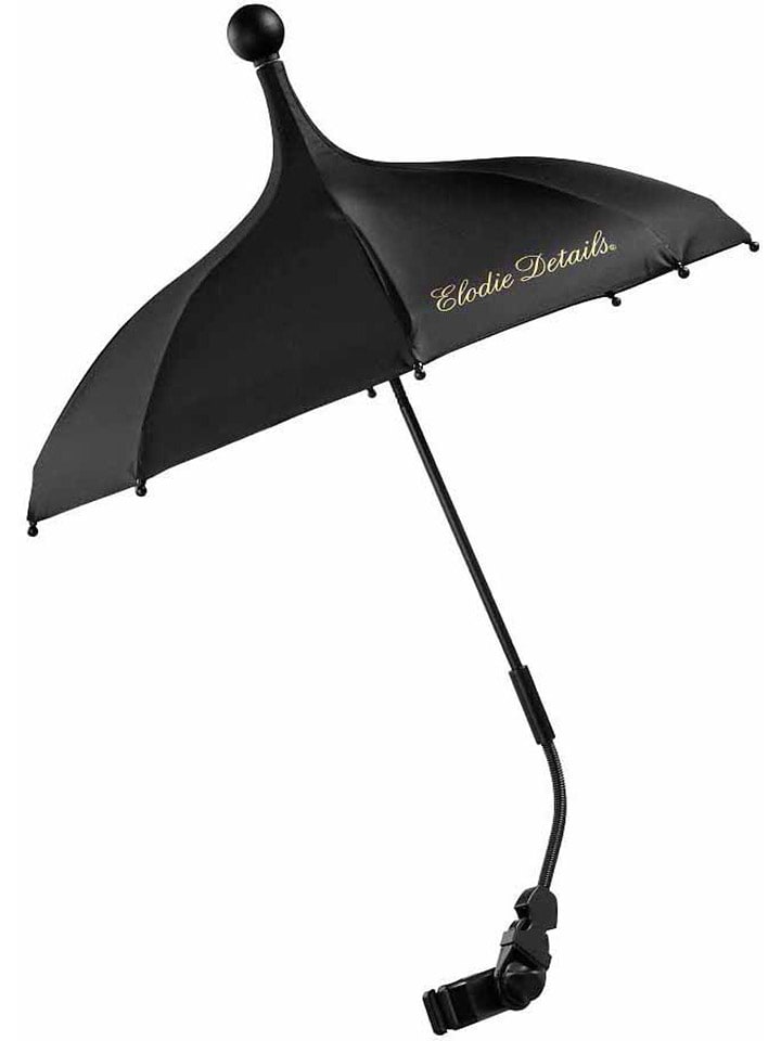 Elodie Details Parasol w kolorze czarnym do wózka - dł. 85 x Ø 62 cm rozmiar: onesize