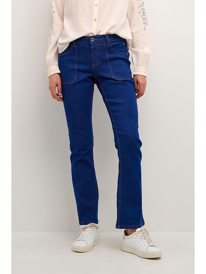 Cream Dżinsy - Flare fit - w kolorze niebieskim rozmiar: W32/L32