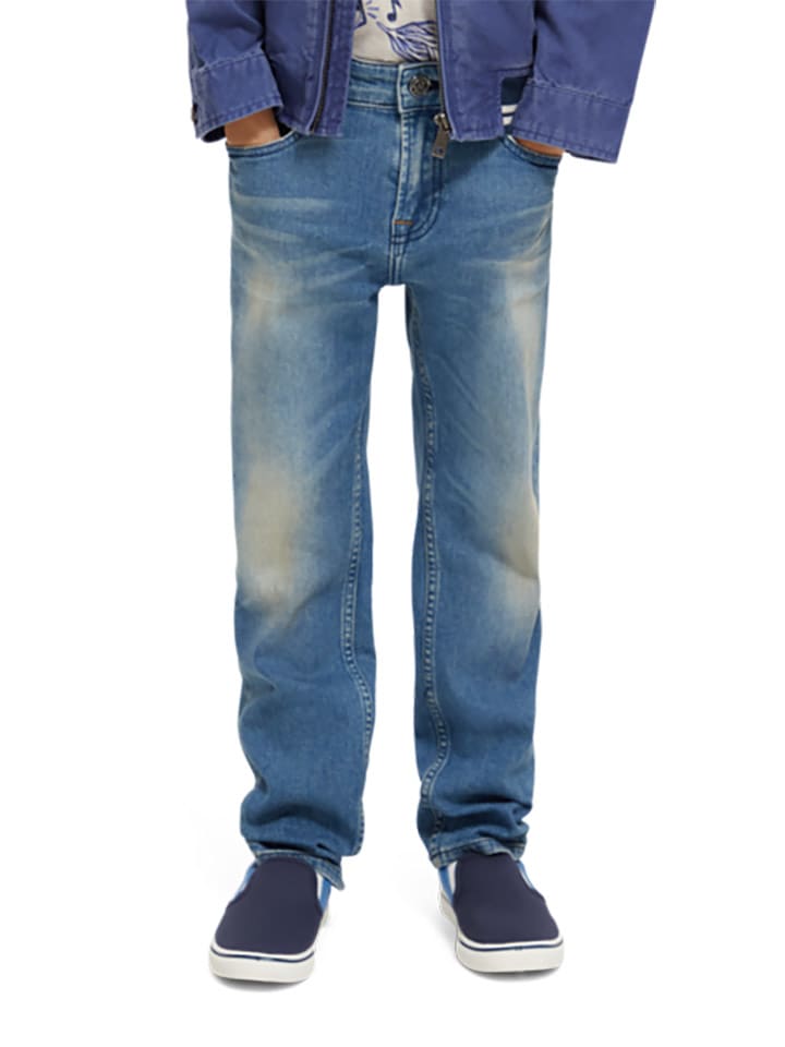 Scotch & Soda Dżinsy - Tapered fit - w kolorze niebieskim rozmiar: 152