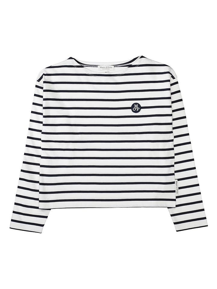 Marc O'Polo Junior Koszulka w kolorze białym rozmiar: 128/134