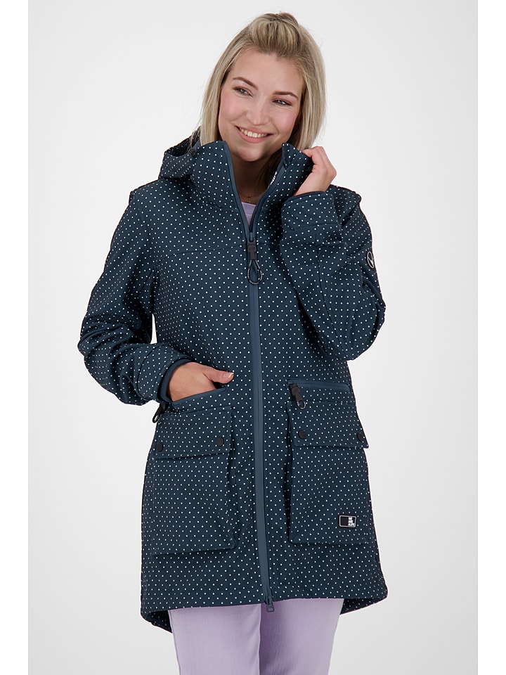 alife and kickin Płaszcz przejściowy "Audrey" w kolorze granatowym rozmiar: M