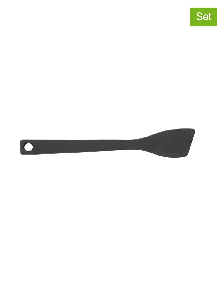 Jade Łopatka (2 szt.) "Gourmet" w kolorze czarnym do patelni - 29,8 x 5,8 cm rozmiar: onesize