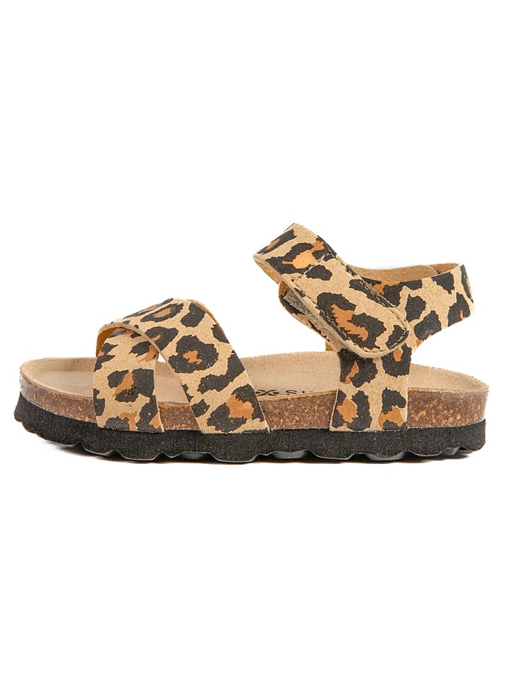 BABUNKERS Family Sandały w kolorze beżowo-brązowym rozmiar: 25