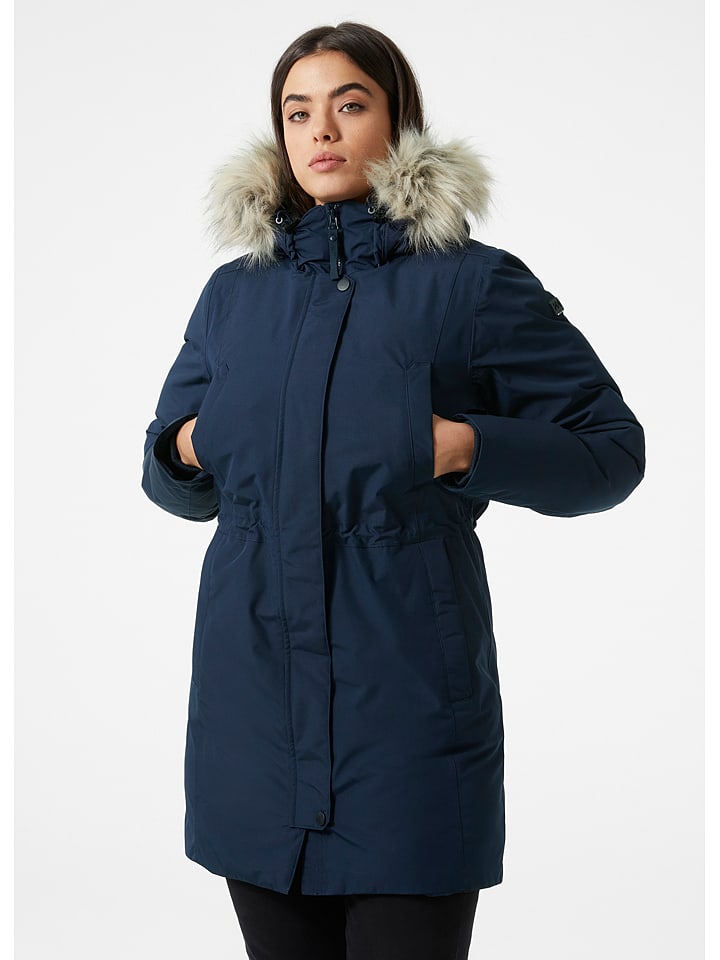 Helly Hansen Parka "Senja" w kolorze granatowym rozmiar: L