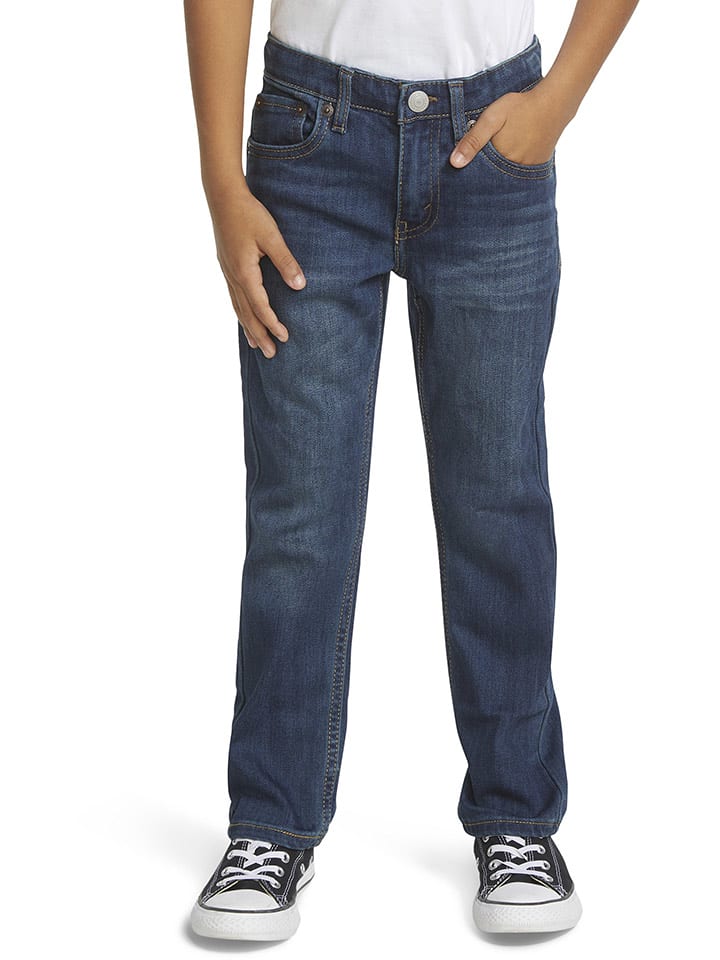 Levi's Kids Dżinsy "511" - Comfort fit - w kolorze granatowym rozmiar: 176