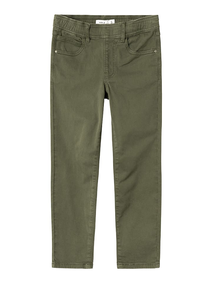 name it Spodnie "Silas" w kolorze khaki rozmiar: 128