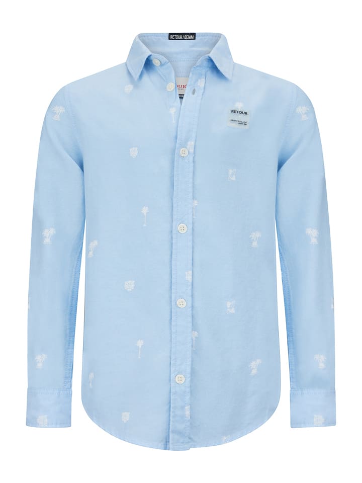 Retour Koszula "Jurgen" w kolorze błękitnym rozmiar: 158/164