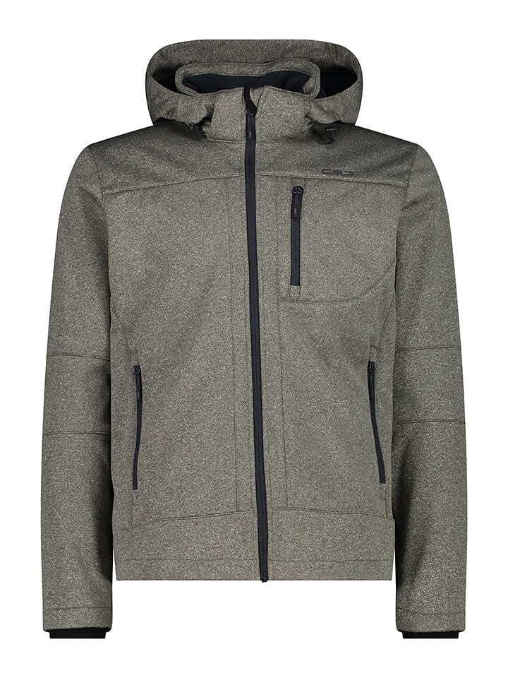 CMP Kurtka softshellowa w kolorze szarobrązowym rozmiar: 48