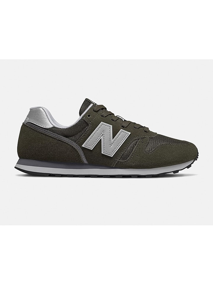 New Balance Skórzane sneakersy "373" w kolorze khaki rozmiar: 42