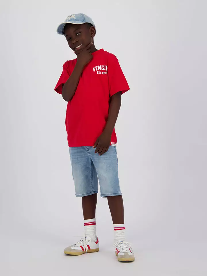 Vingino Szorty dżinsowe w kolorze błękitnym rozmiar: 128