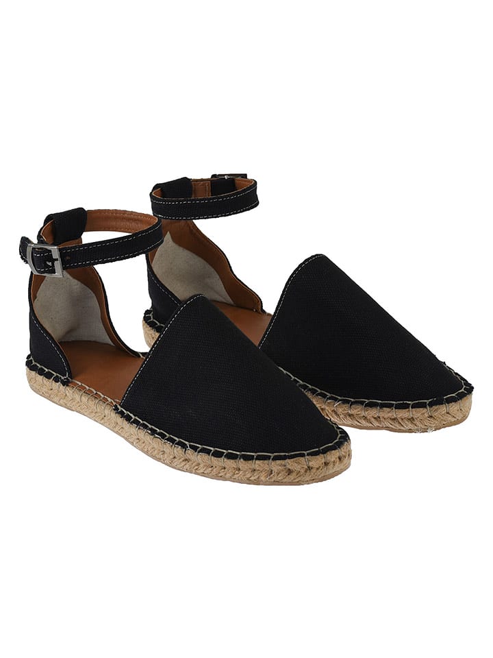 Cotto Espadryle w kolorze czarnym rozmiar: 36