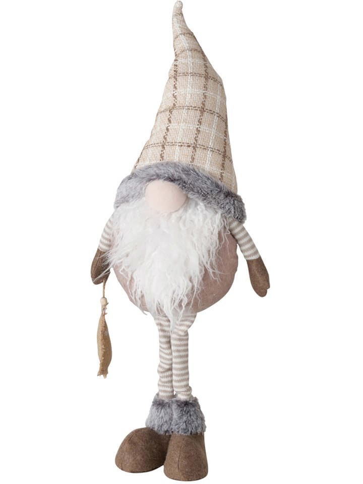 Boltze Figurka dekoracyjna "Huby" w kolorze beżowym - wys. 69 cm rozmiar: onesize