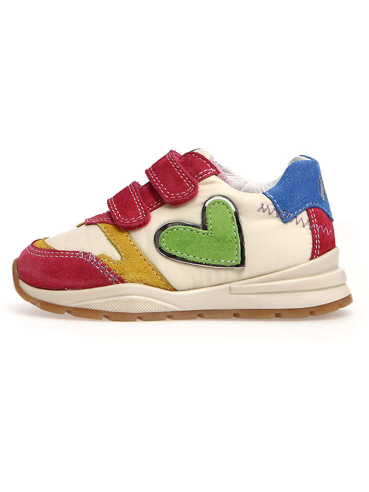 Naturino Skórzane sneakersy "Duelly" ze wzorem rozmiar: 24