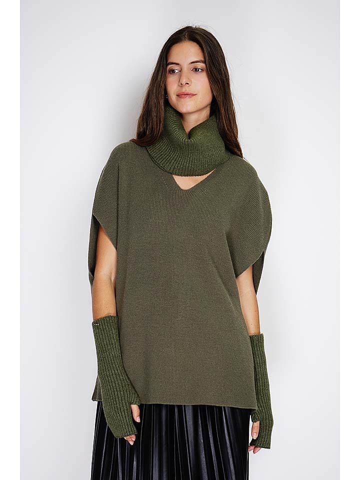 William de Faye Ogrzewacze w kolorze khaki rozmiar: onesize