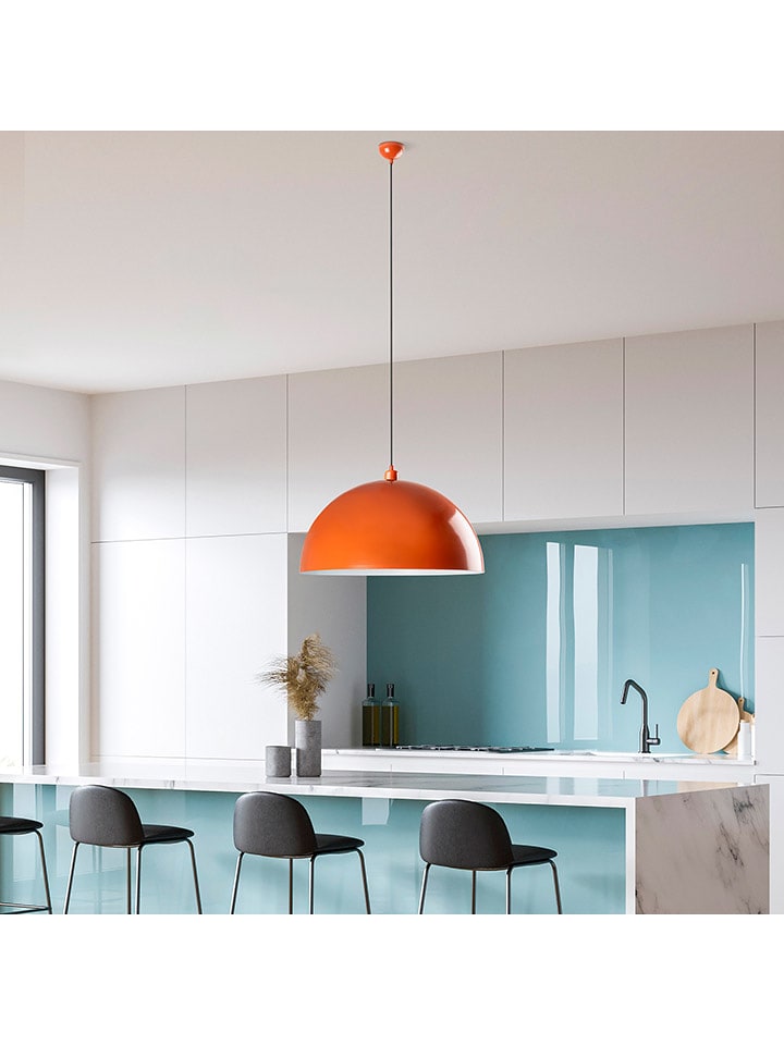 ABERTO DESIGN Lampa wisząca w kolorze pomarańczowym - Ø 60 cm rozmiar: onesize