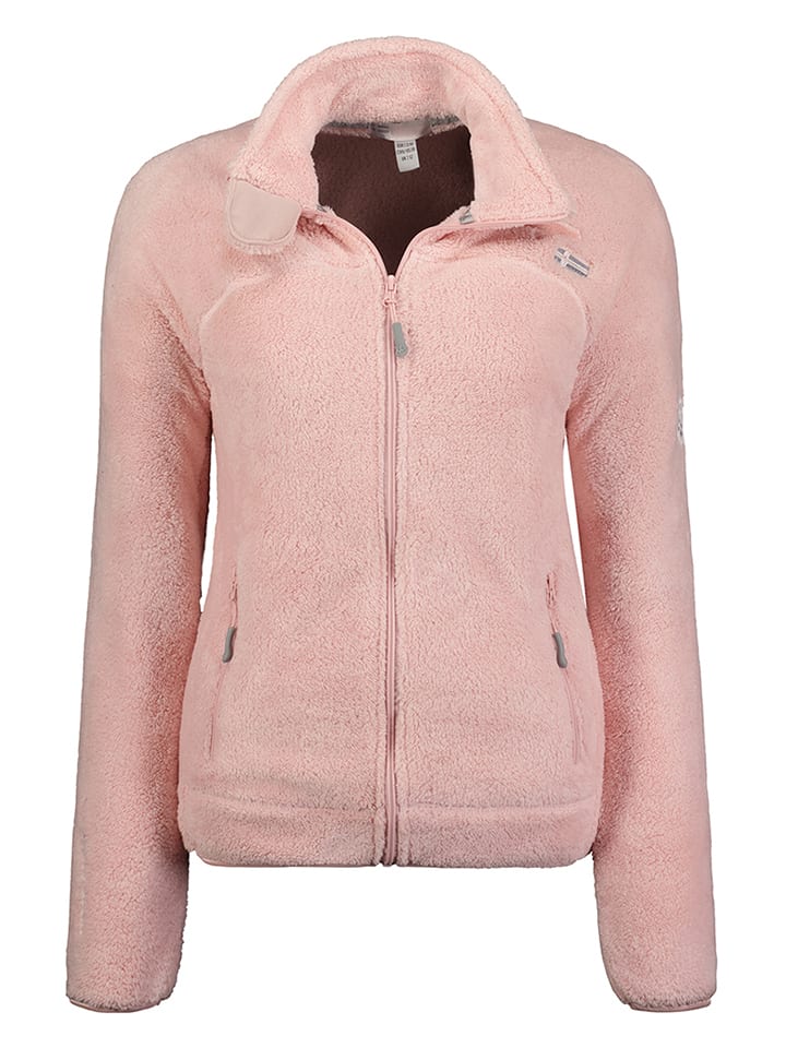 Geographical Norway Kurtka polarowa "Upalenco" w kolorze jasnoróżowym rozmiar: L