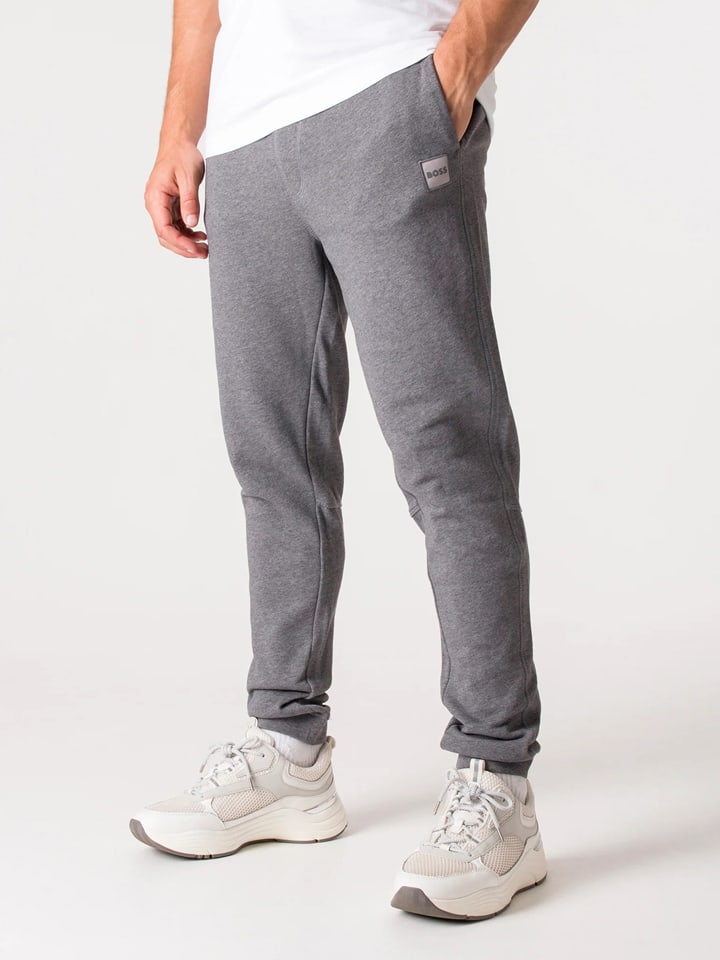 Hugo Boss Spodnie dresowe w kolorze jasnoszarym rozmiar: S