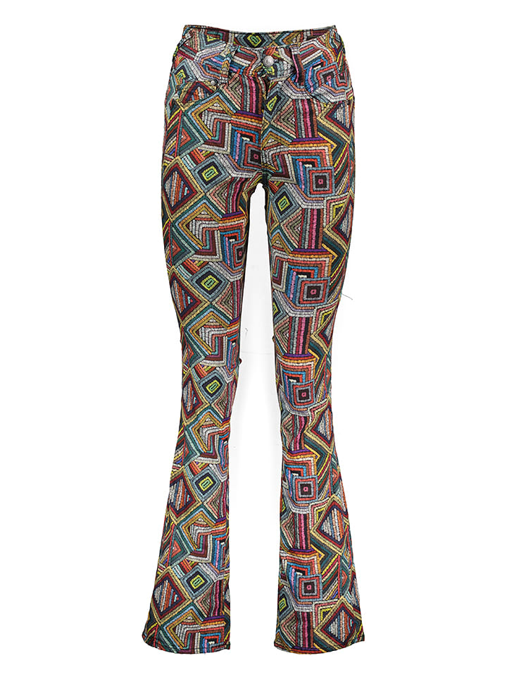 Herrlicher Spodnie ze wzorem rozmiar: W28/L34