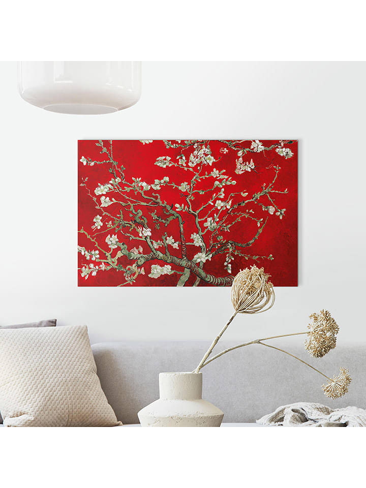 Orangewallz Druk artystyczny "Van Gogh - almondblossom red" rozmiar: 60x90cm